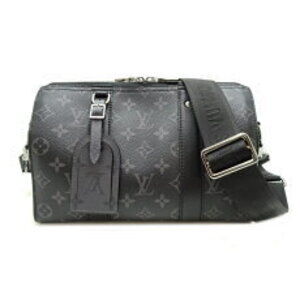 Louis Vuitton City Keepall Shoulder Bag Monogram Eclipse Black